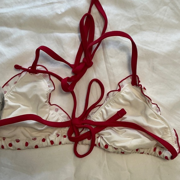 Pink by Frankie’s Red Polka Dot Bikini Set - Picture 4 of 5